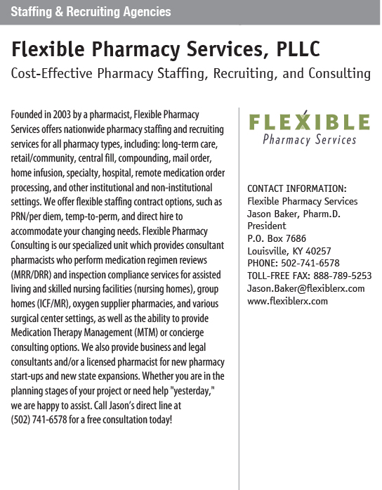 Flexible Pharmacy Staffing